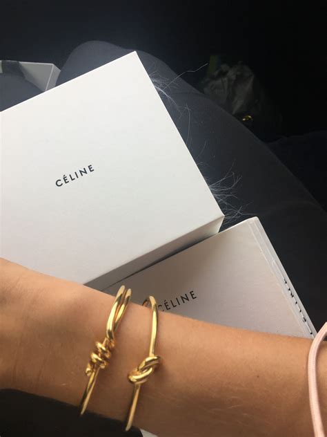 celine knot bracelet|old celine bracelet.